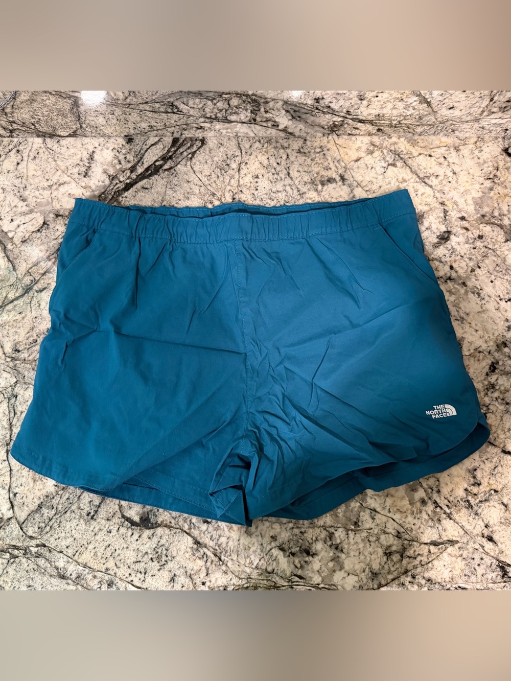The North Face Women's Teal Performance Running Shorts